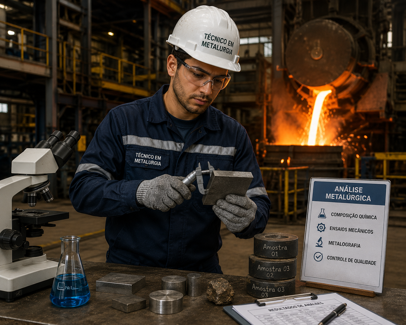 TÉCNICO EM  METALURGIA